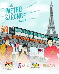 Culture Silat - Affiche Metro Sarong - 2024