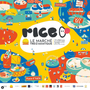 Culture Silat - Rice Marché Treiz' Asiatique - 2024 - Affiche